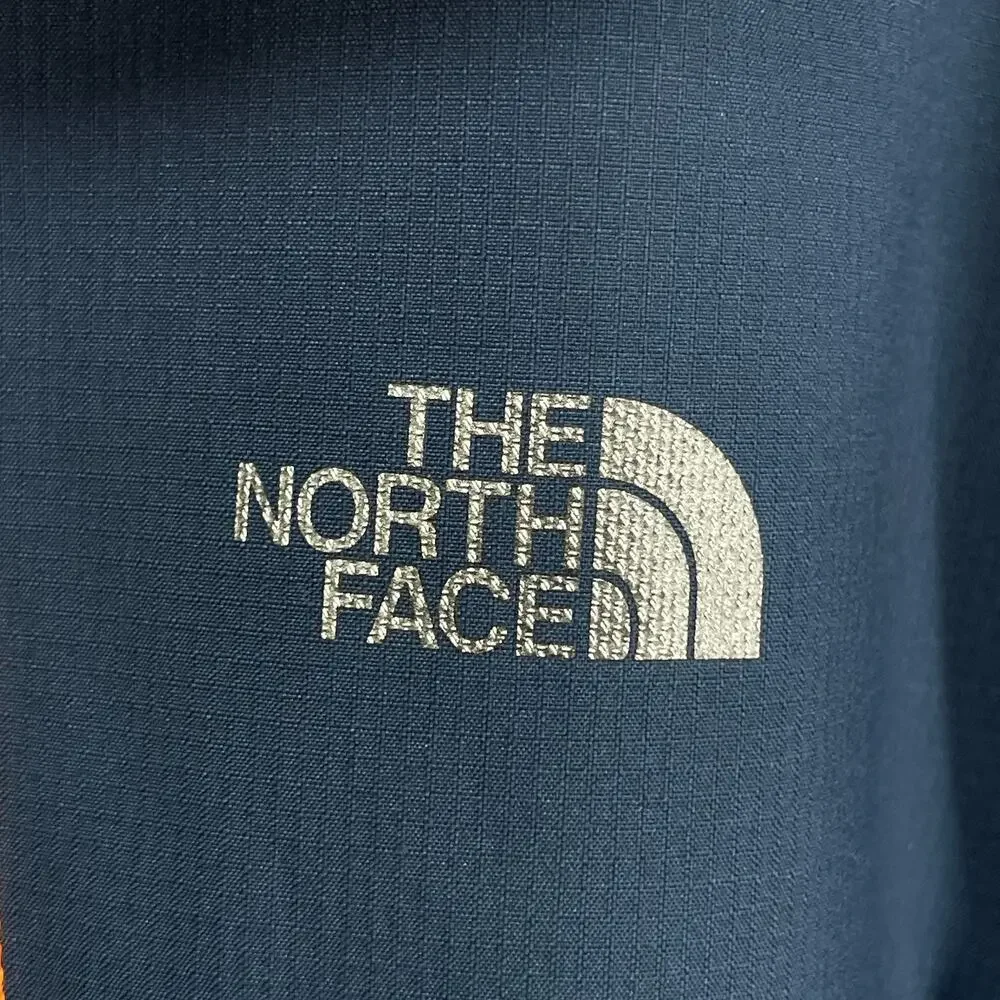 THE NORTH FACE Jacket Mens XL Kilowatt Hoodie Trail Thumbholes Windbreaker Blue